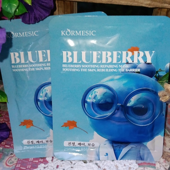 🆕️2 FULL SETS OF FRUIT & VEGGIE MASKS~ TOMATO PUMPKIN AVOCADO CARROT BLUEBERRY - Picture 8 of 17